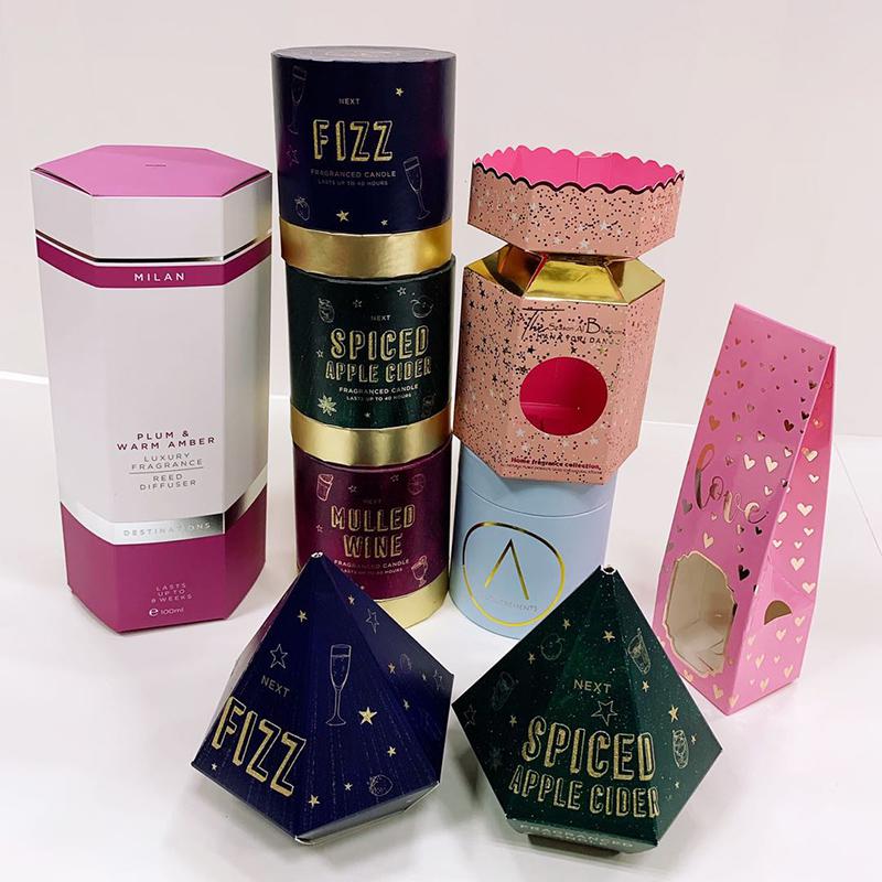 五常化妆品包装盒、异形包装盒、异形礼盒、异形纸盒定制印刷